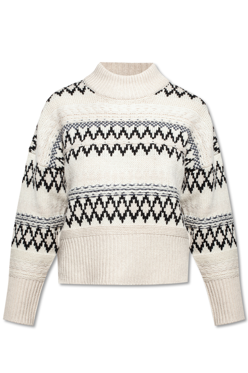 RAG & BONE Mens deals Wool Cream Knitted Pullover Sweater Size Large